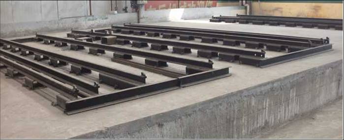 加氣塊生產線試車平臺